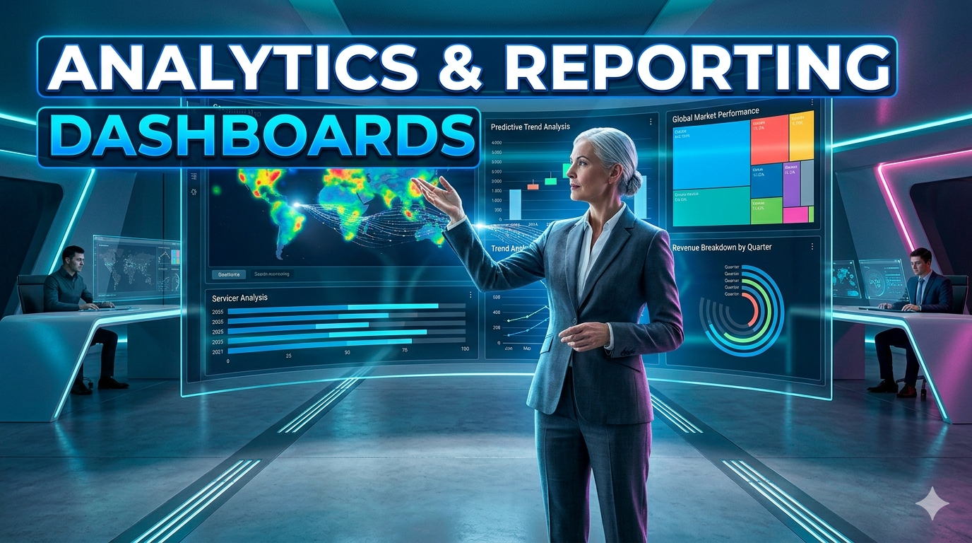 Analytics & Reporting Dashboards